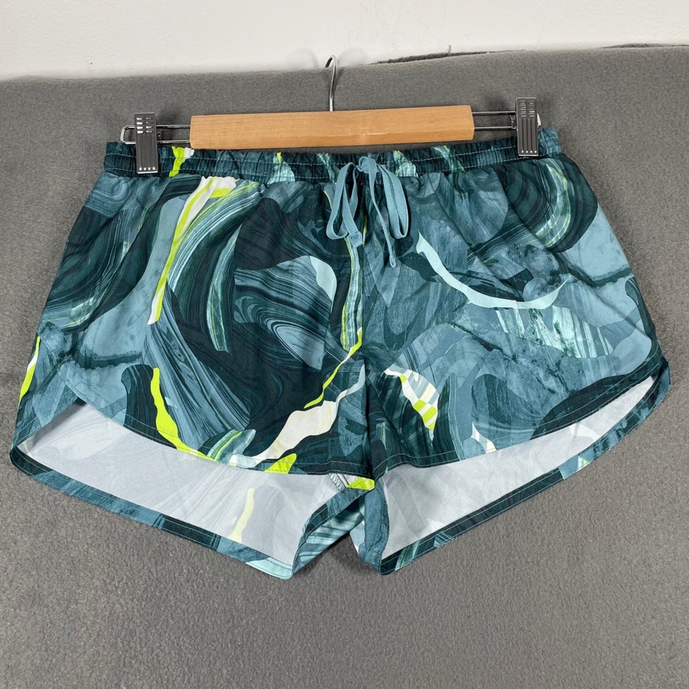 Old Navy Active Go-Dry Graphic Runner Shorts Women's Size S Lined‎ Athletic